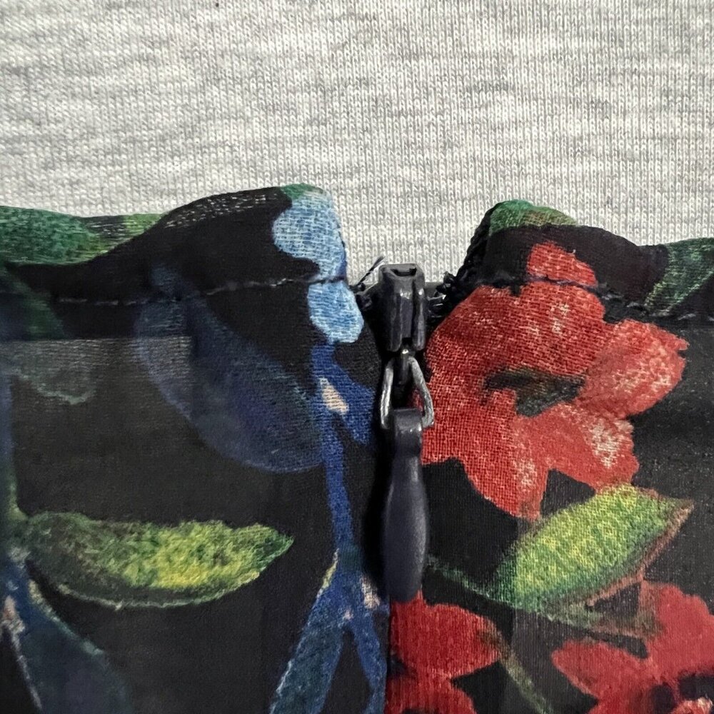 Lauren Ralph Lauren Dress Womens 8 Floral Fairy Sheer Whimsigoth Feminine - Picture 6 of 16